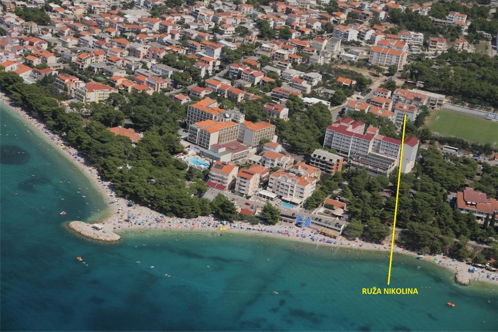 Ruza&Nikolina "1" Apartmani - Baska Voda Exterior photo