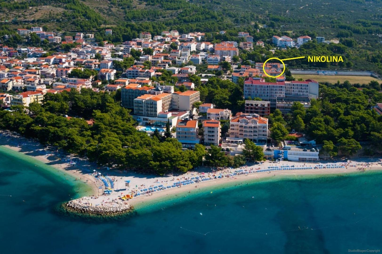 Ruza&Nikolina "1" Apartmani - Baska Voda Exterior photo